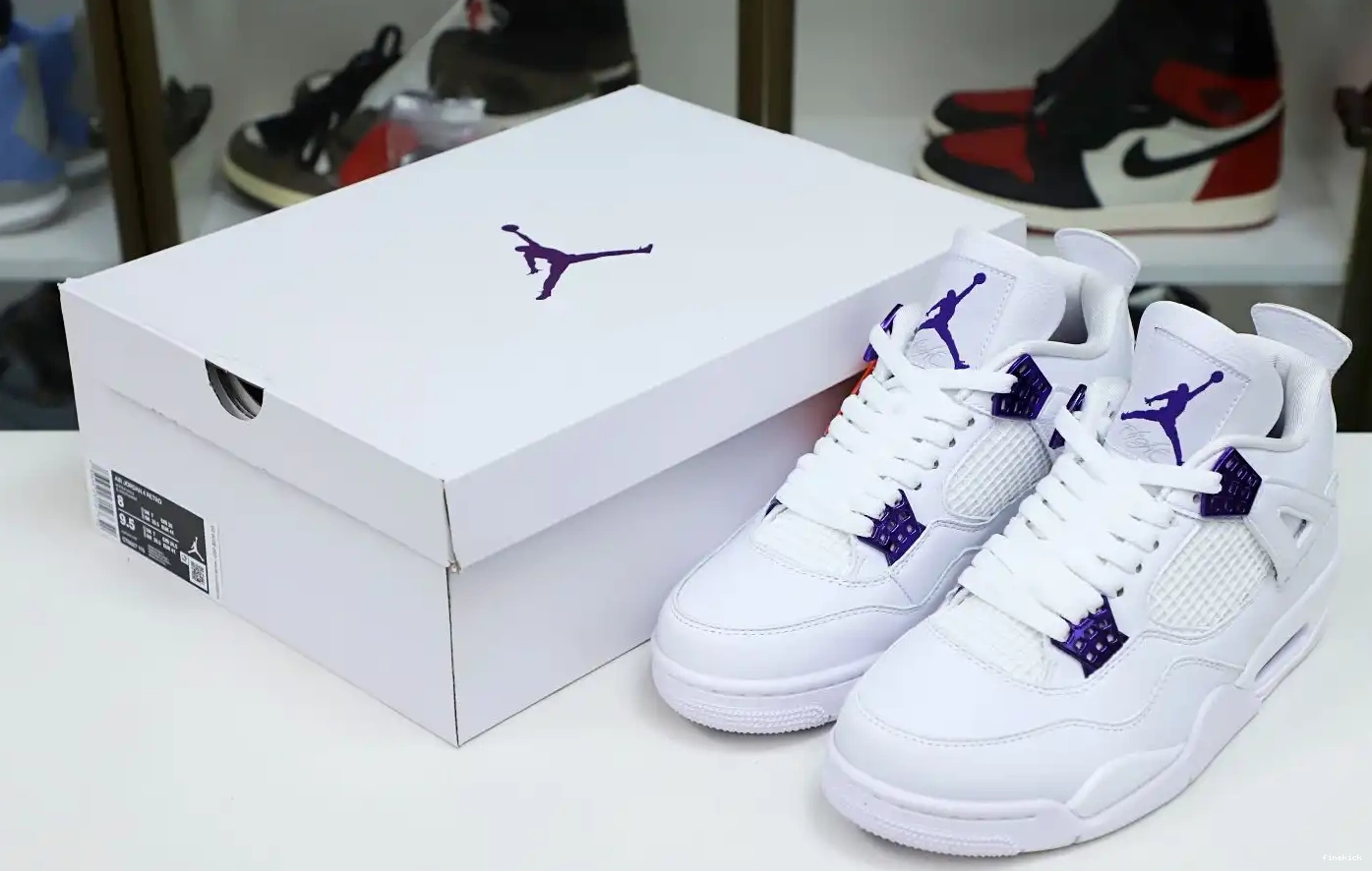AIR 4 METALLIC JORDAN PURPLE 0510